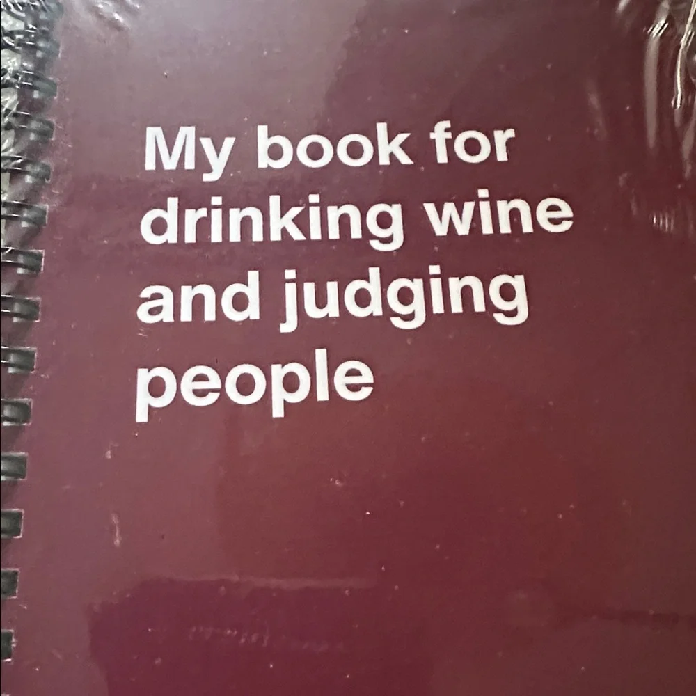 Wine Red Spiral Notebook
